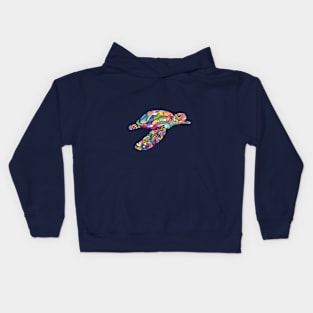 TURTLE POP ART Kids Hoodie